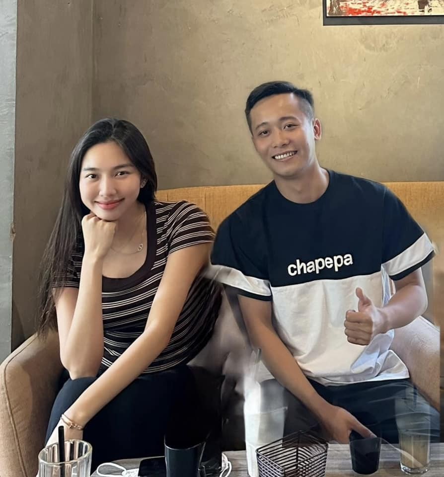 Hoa hậu Thùy Tiên hội ngộ cùng Quang Linh khiến fan rộn ràng - Ảnh 1