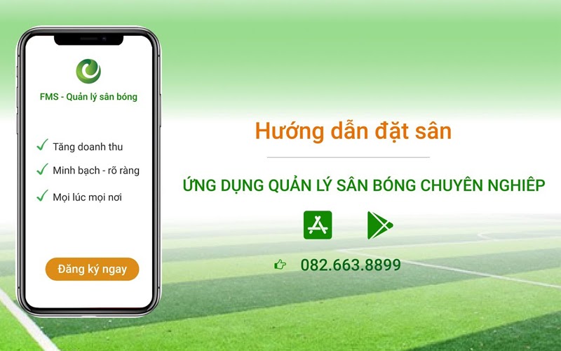 Phần mềm quản lý sân bóng chuyên nghiệp FMS