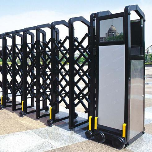 Những mẫu cổng xếp inox tự động do Bisco cung cấp - Ảnh 3