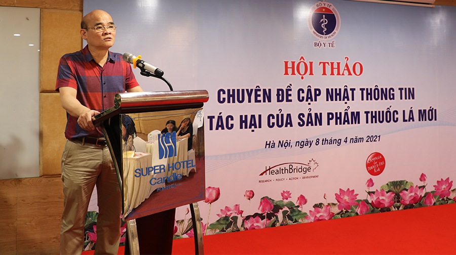 Vì sao Bộ Y tế kiên quyết chống thuốc lá thế hệ mới? - Ảnh 2 Vì sao Bộ Y tế kiên quyết chống thuốc lá thế hệ mới? - Ảnh 2