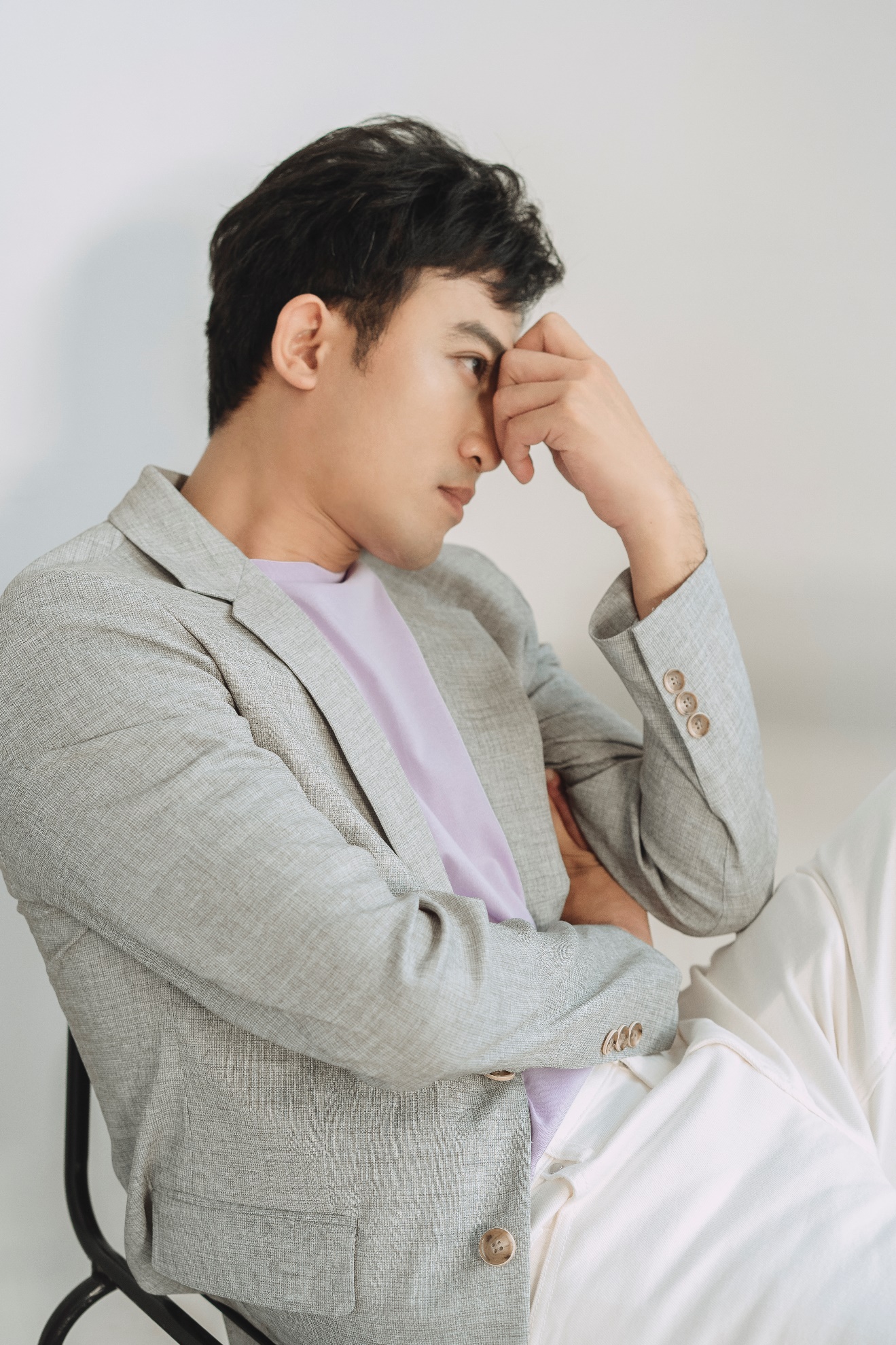 Doãn Quốc Đam ‘biến hình’ như tài tử Hàn Quốc khiến fan ‘đổ liêu xiêu’ - Ảnh 3 Doãn Quốc Đam ‘biến hình’ như tài tử Hàn Quốc khiến fan ‘đổ liêu xiêu’ - Ảnh 3