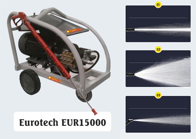 Máy rửa xe Eurotech EUR15000 nhận được khá nhiều những phản hồi tích cực Máy rửa xe Eurotech EUR15000 nhận được khá nhiều những phản hồi tích cực