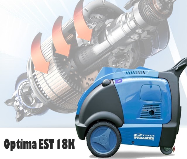 Máy rửa xe hơi nước nóng Optima EST 18K Máy rửa xe hơi nước nóng Optima EST 18K
