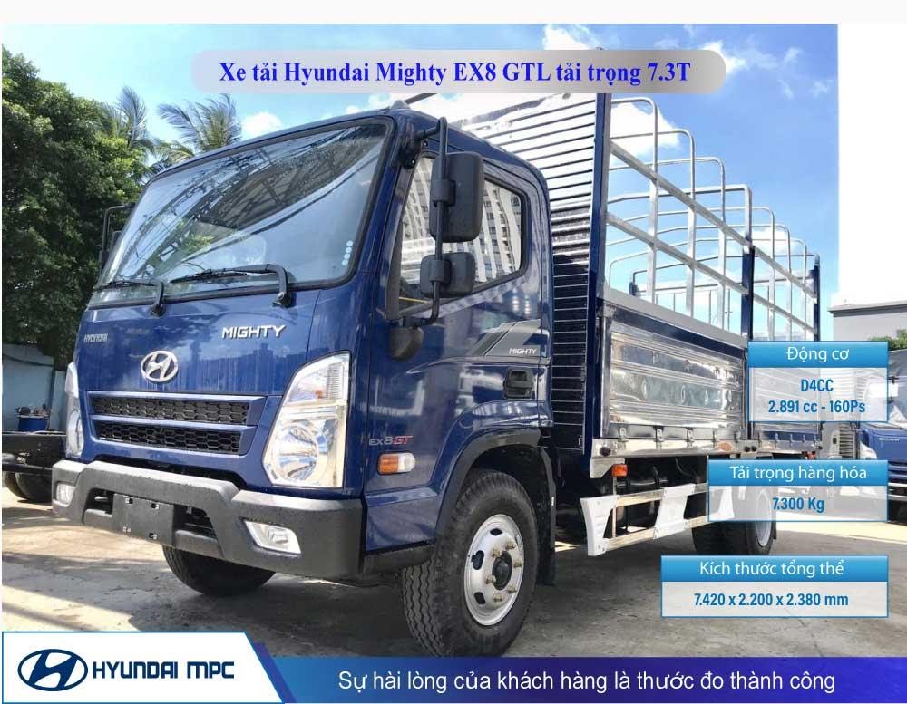 Hyundai EX8 GTL: Dòng sản phẩm tải trung bán chạy tại MPC 1