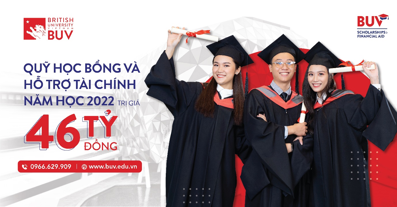 Quỹ học bổng BUV trị giá 46 tỷ đồng chính thức nhận hồ sơ ứng tuyển - Ảnh 1 Quỹ học bổng BUV trị giá 46 tỷ đồng chính thức nhận hồ sơ ứng tuyển - Ảnh 1