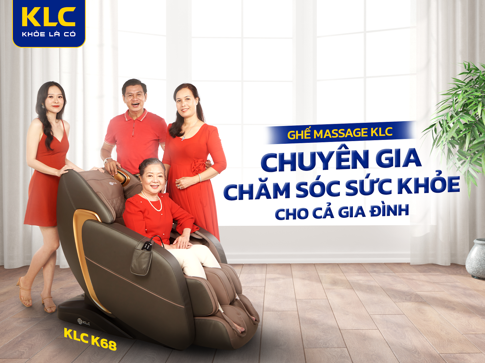 Ghế massage phù hợp chăm sóc sức khỏe người cao tuổi 