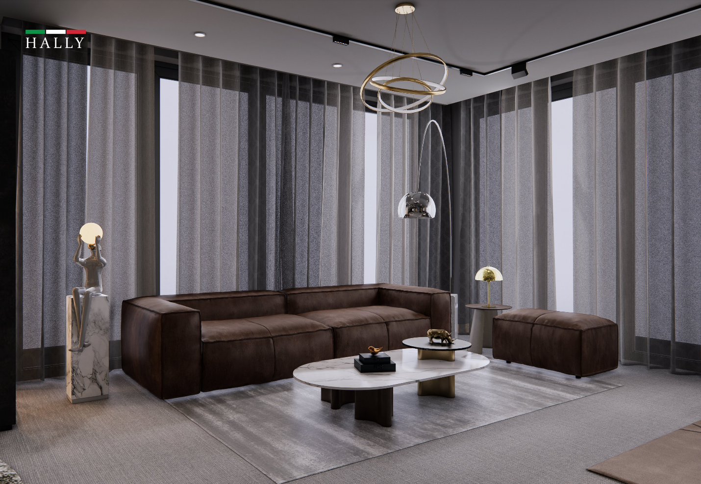 Chọn sofa da cho phòng khách phong cách Châu Âu - Ảnh 1 Chọn sofa da cho phòng khách phong cách Châu Âu - Ảnh 1