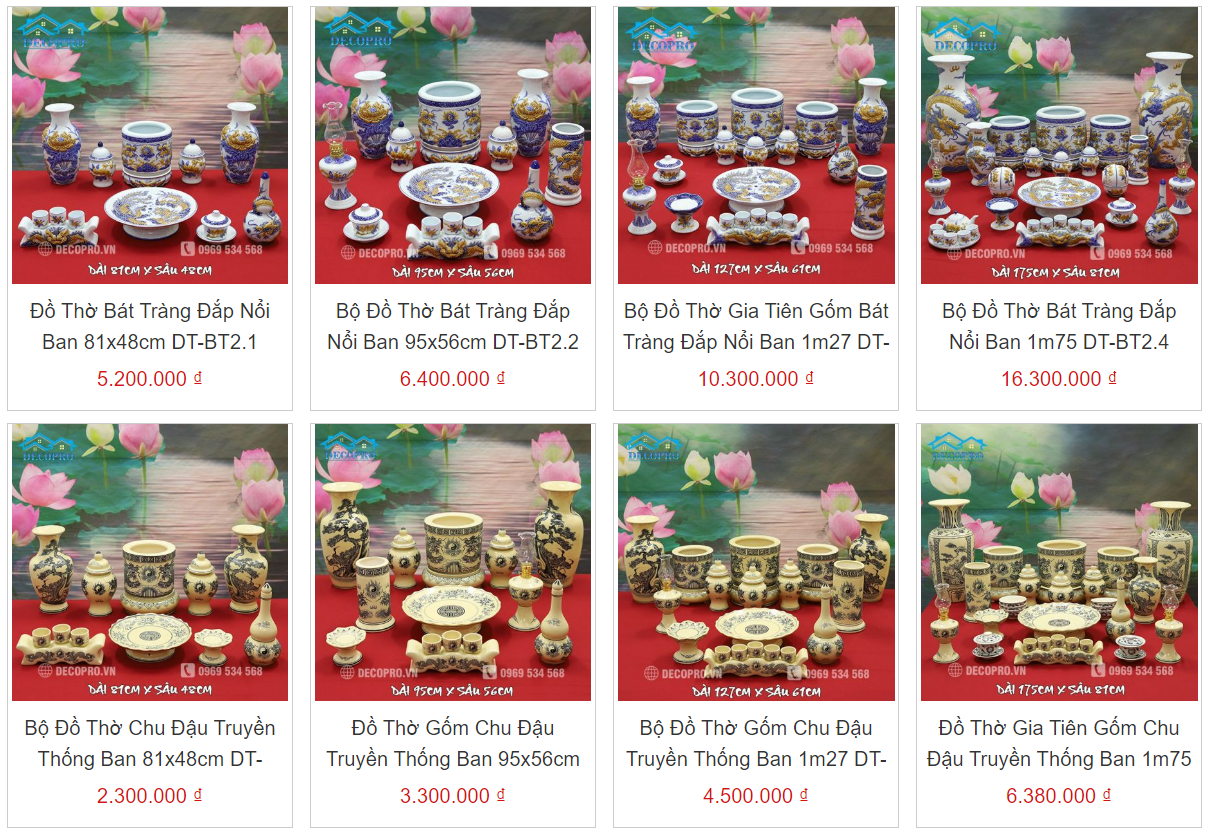 Những lưu ý khi chọn bộ đồ thờ mà bạn nên biết - Ảnh 3