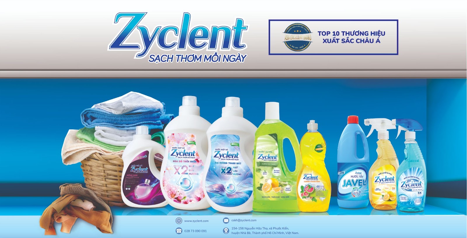 Nước giặt Zyclent - Thương hiệu thân thiện dành cho mọi nhà - Ảnh 3