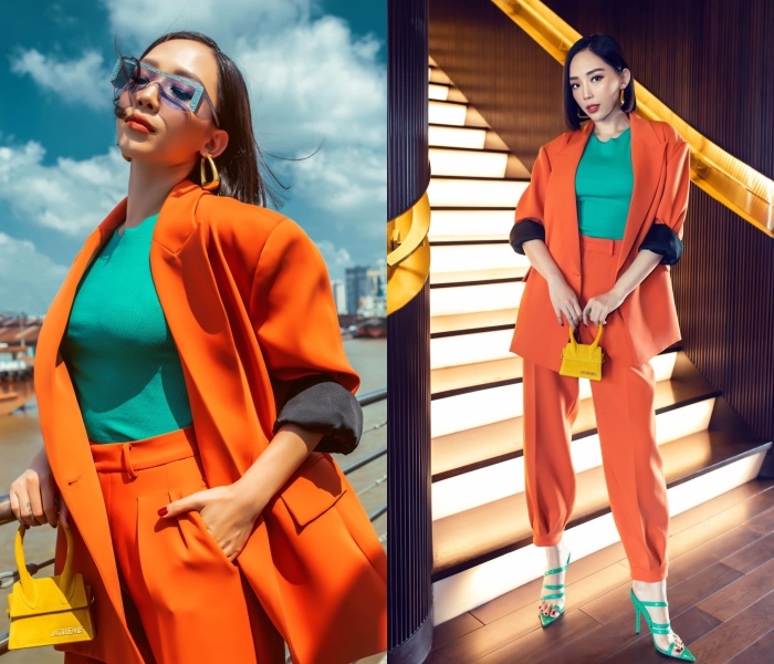 Là người 'sành mặc' bạn đã biết cách bắt cặp màu sắc để diện mạo 'lên hương'hè này chưa? - Ảnh 5 Là người 'sành mặc' bạn đã biết cách bắt cặp màu sắc để diện mạo 'lên hương'hè này chưa? - Ảnh 5