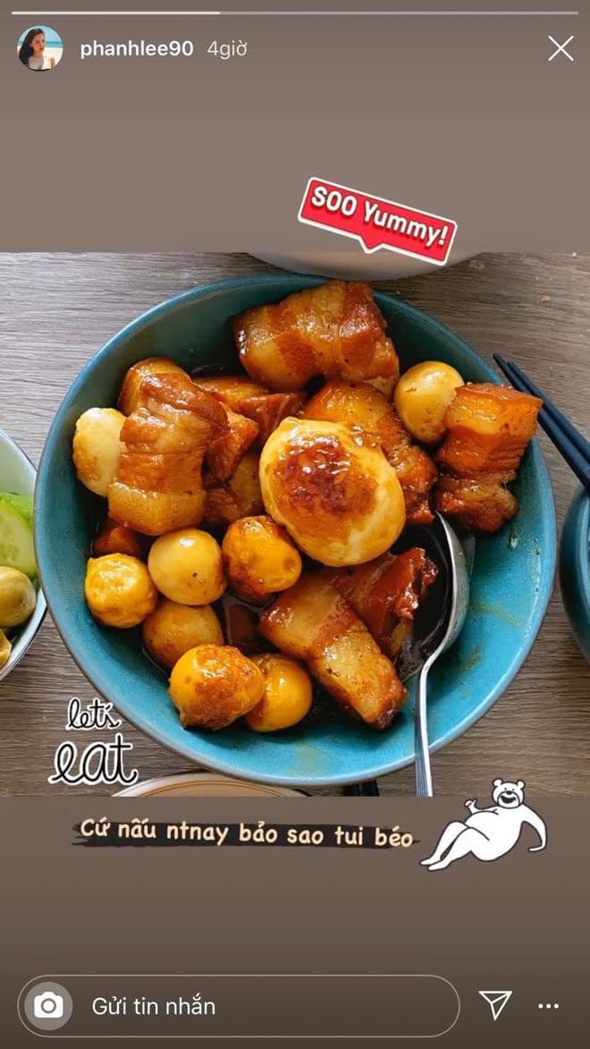 Phanh Lee thường xuyên đăng tải những hình ảnh được chồng chiều chuộng. Ảnh: IG nhân vật Phanh Lee thường xuyên đăng tải những hình ảnh được chồng chiều chuộng. Ảnh: IG nhân vật