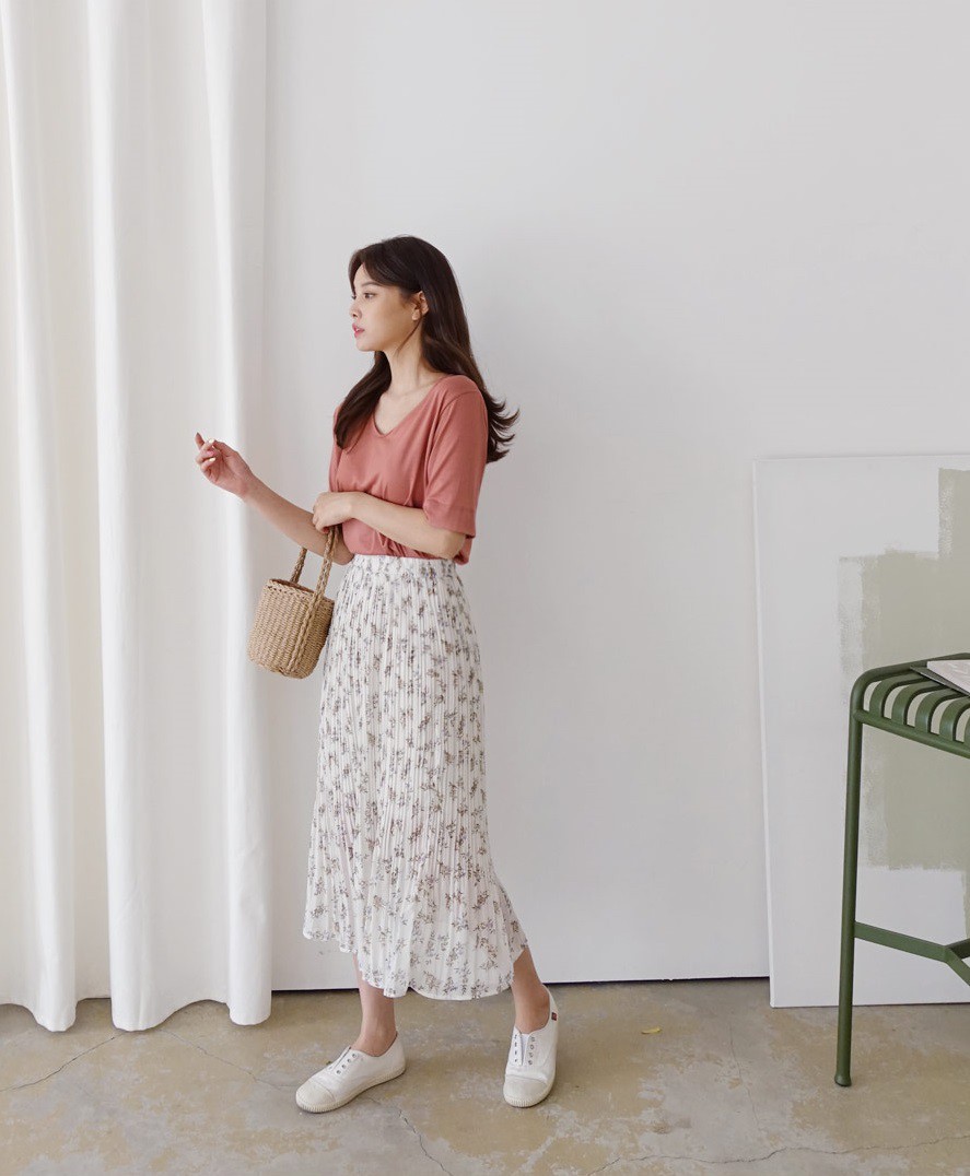 Điểm qua những kiểu chân váy được gái Hàn tích cực lăng xê dịp hè 2021 - Ảnh 5