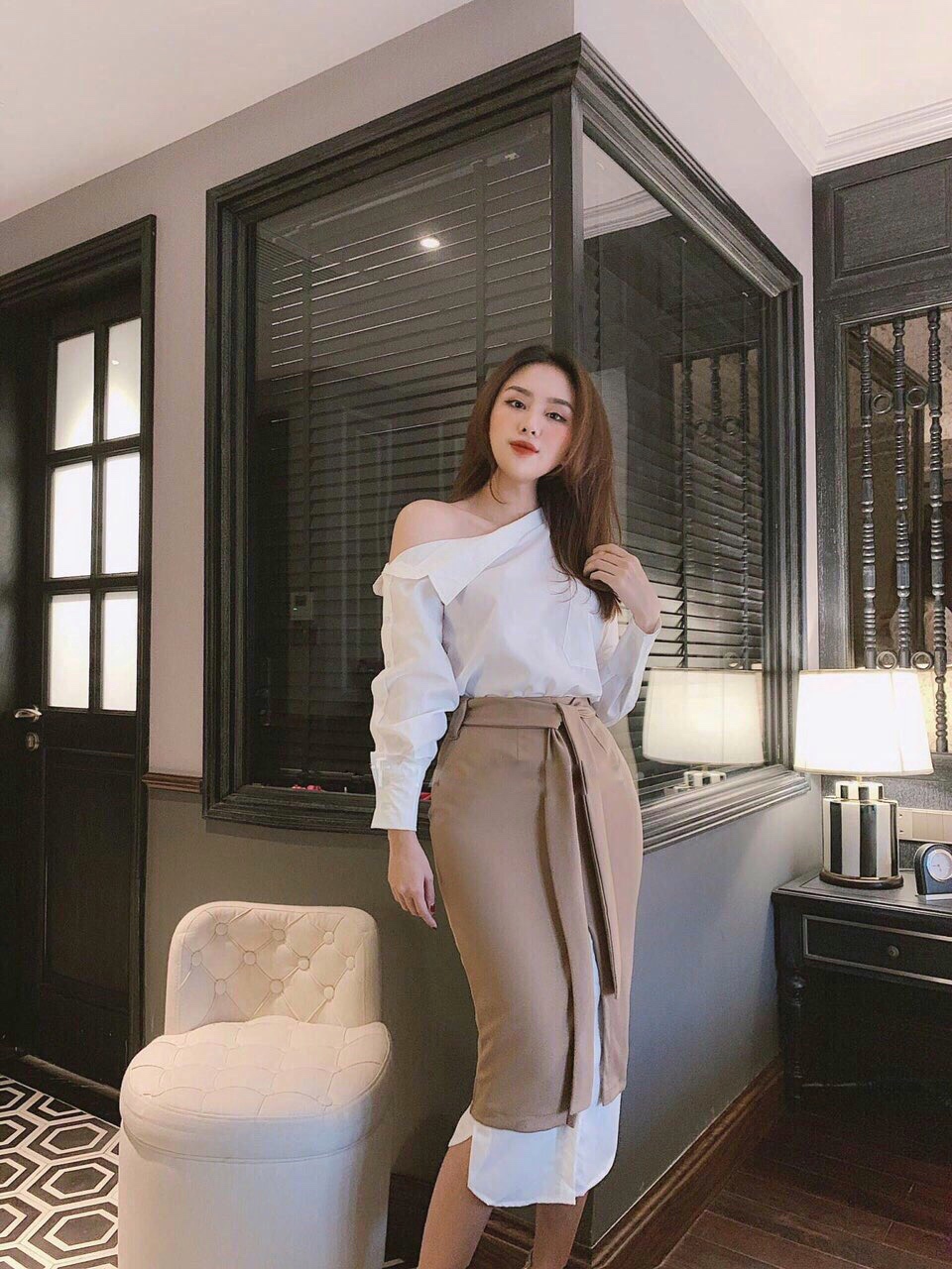 Điểm qua những kiểu chân váy được gái Hàn tích cực lăng xê dịp hè 2021 - Ảnh 1