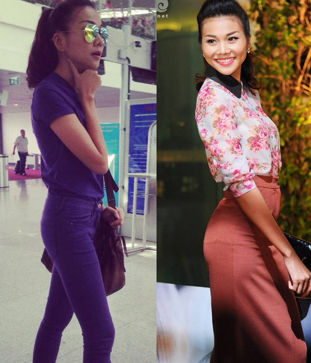 Những lần sao Việt bị soi vì vòng 3 'lúc xẹp, lúc phồng' - Ảnh 5