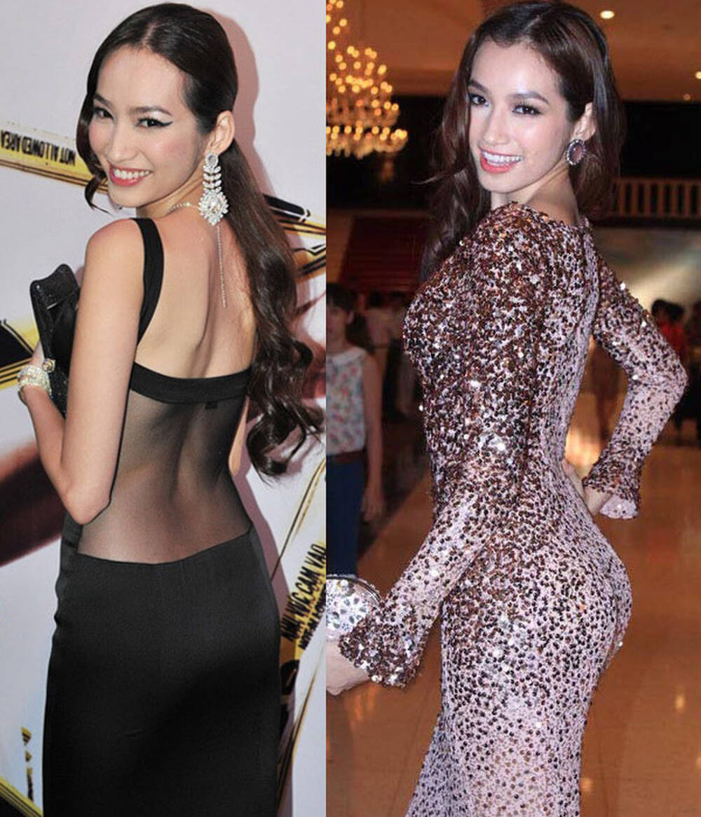 Những lần sao Việt bị soi vì vòng 3 'lúc xẹp, lúc phồng' - Ảnh 7