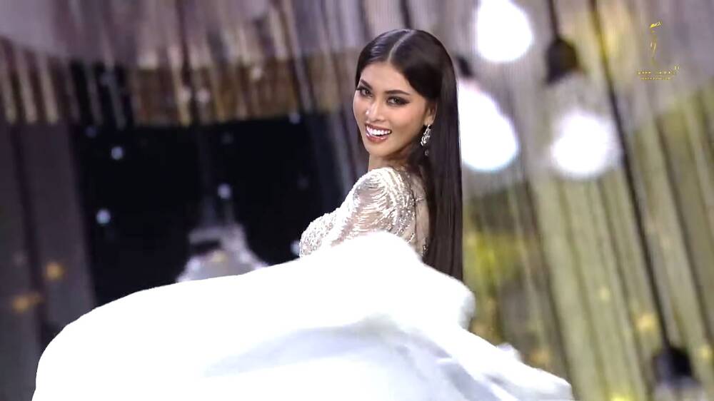 Ngọc Thảo hóa 'công chúa cổ tích', thần thái ngút ngàn trong đêm Bán kết Miss Grand 2021 - Ảnh 4 Ngọc Thảo hóa 'công chúa cổ tích', thần thái ngút ngàn trong đêm Bán kết Miss Grand 2021 - Ảnh 4