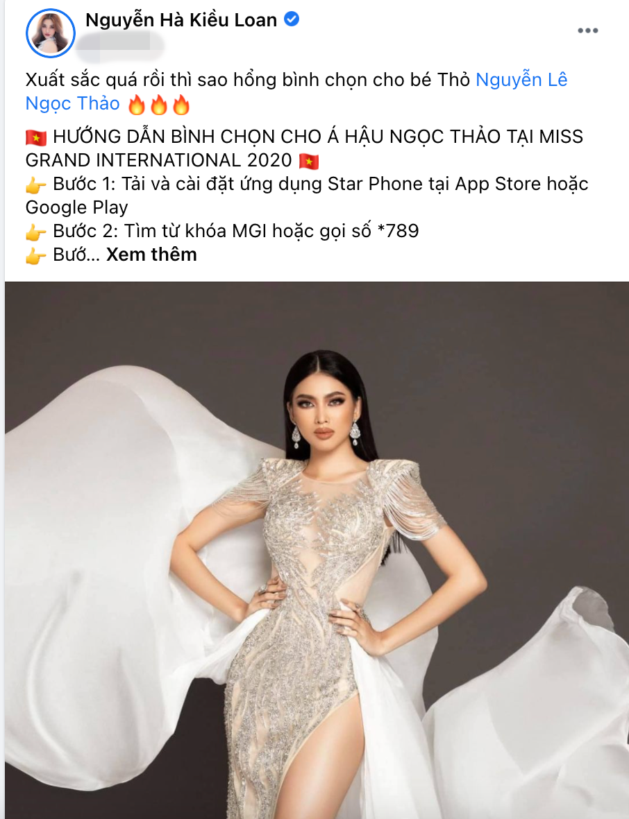 H’Hen Niê, Khánh Vân, Minh Tú kêu gọi dân tình vote cho Ngọc Thảo tại Miss Grand 2020, chiến thắng chẳng còn xa - Ảnh 7 H’Hen Niê, Khánh Vân, Minh Tú kêu gọi dân tình vote cho Ngọc Thảo tại Miss Grand 2020, chiến thắng chẳng còn xa - Ảnh 7