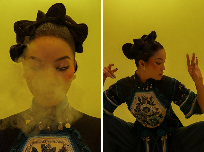 Lâm Bích Tuyền truyền tải thông điệp hòa bình qua bộ ảnh thời trang  - Ảnh 2