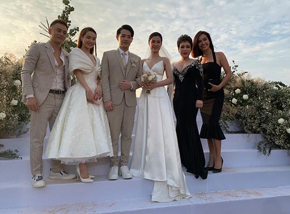 Sao Việt và những pha lên đồ dự tiệc cưới: Người xinh tươi hết nấc, người thích ‘chơi trội’ đẹp hơn cả cô dâu - Ảnh 1