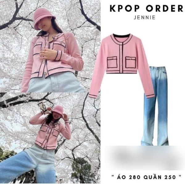 Jennie (Blackpink) diện gì hot nấy, nói đâu xa chiếc cardigan này là minh chứng - Ảnh 8 Jennie (Blackpink) diện gì hot nấy, nói đâu xa chiếc cardigan này là minh chứng - Ảnh 8