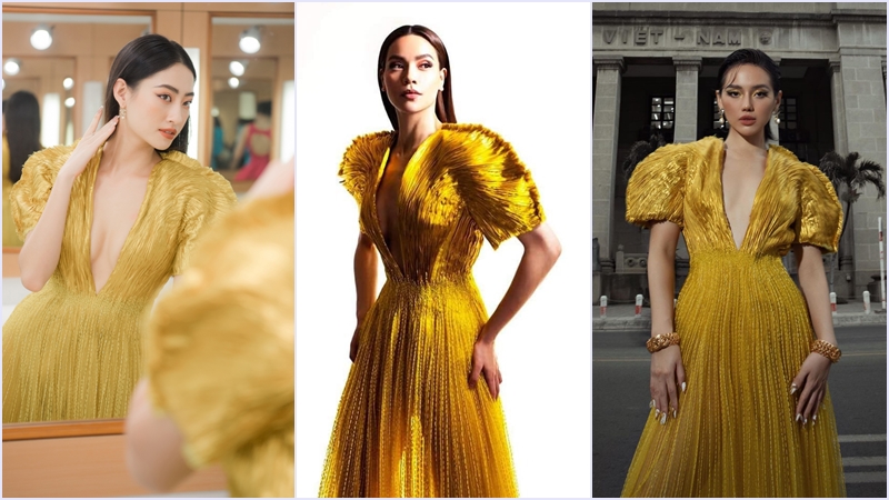 Cùng diện chung một mẫu váy nhưng Hà Hồ lấn át cả Khánh Linh và Lương Thùy Linh với pha pose dáng ấn tượng - Ảnh 1 Cùng diện chung một mẫu váy nhưng Hà Hồ lấn át cả Khánh Linh và Lương Thùy Linh với pha pose dáng ấn tượng - Ảnh 1