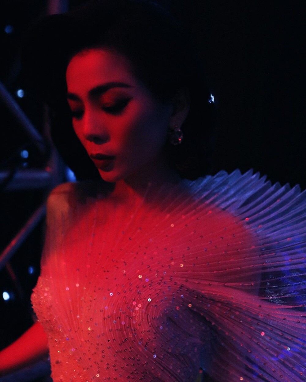 Lệ Quyên thay liên tục 6 bộ váy trong liveshow riêng, fan mê mẩn với tấm lưng trần quyễn rũ - Ảnh 2