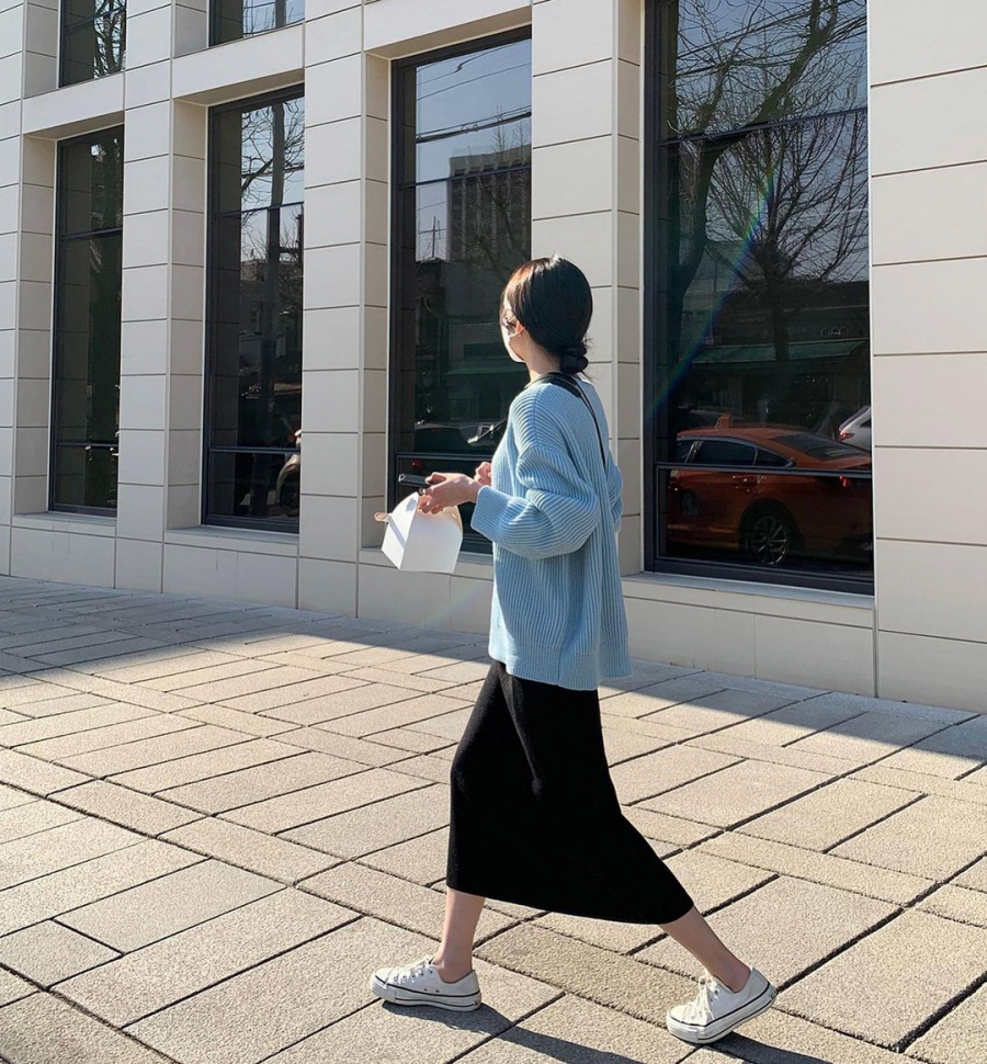 Muốn mặc váy dài nhưng sợ già, nàng phải bỏ túi những tips sau - Ảnh 4