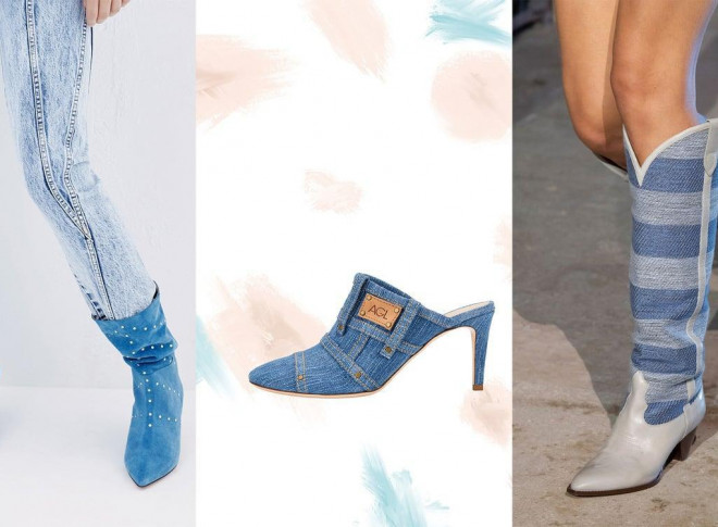 Denim và đan dệt - cặp chất liệu 'hot' ảnh hưởng đến xu hướng giày Xuân Hè 2021 - Ảnh 3 Denim và đan dệt - cặp chất liệu 'hot' ảnh hưởng đến xu hướng giày Xuân Hè 2021 - Ảnh 3
