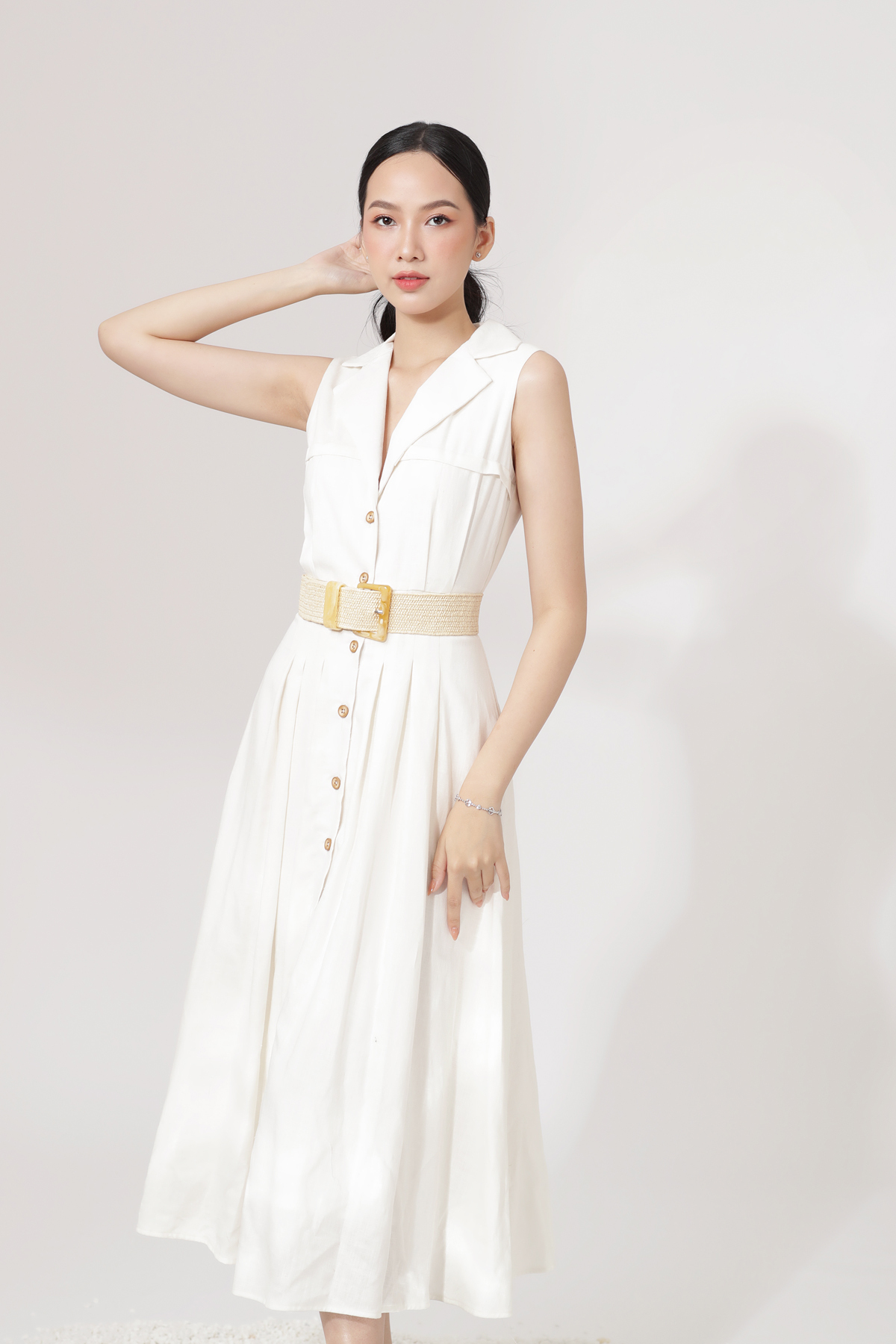 Lên đồ đi chơi dip lễ 30-4 với váy áo vải linen - Ảnh 7