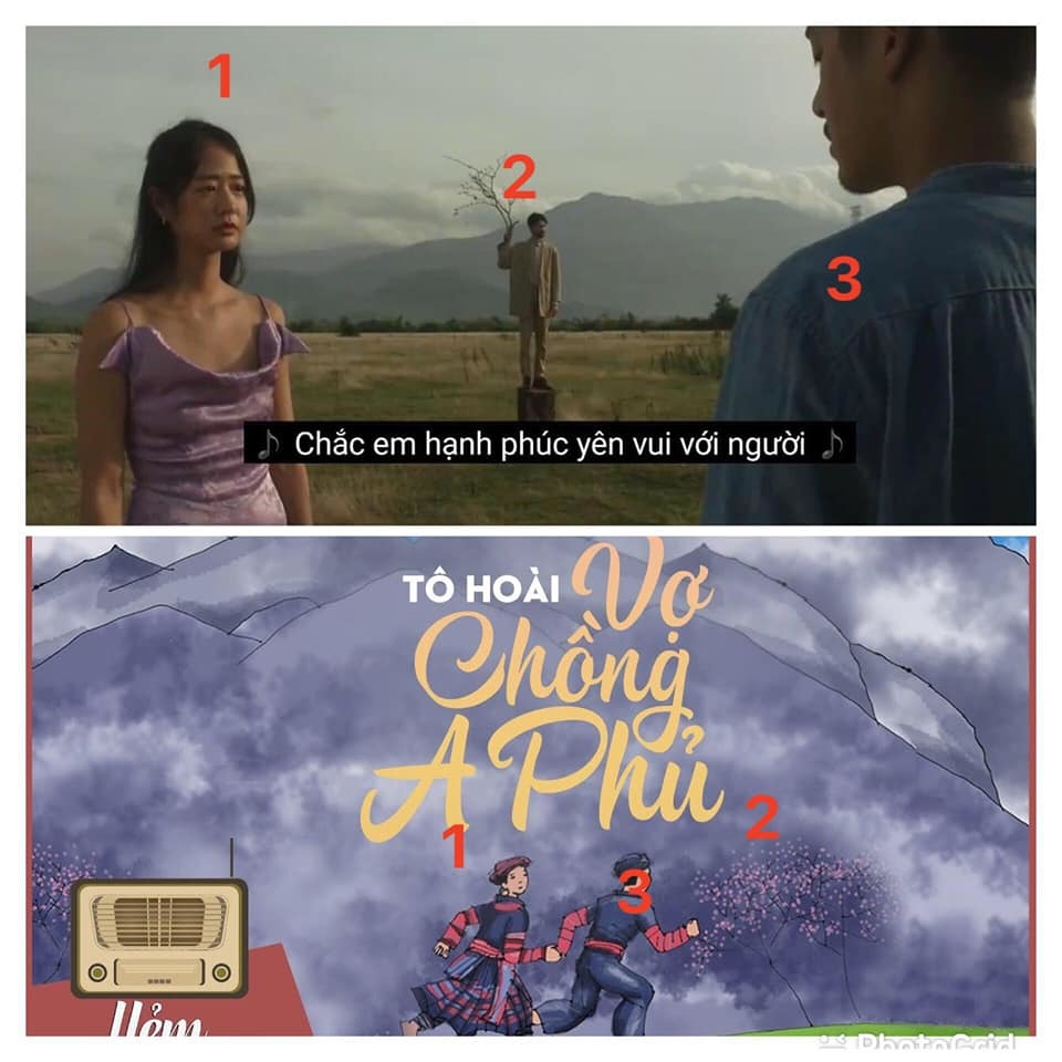 Dân mạng còn đưa ra hình ảnh để chỉ ra điểm tương đồng giúp lí lẽ thêm phần thuyết phục