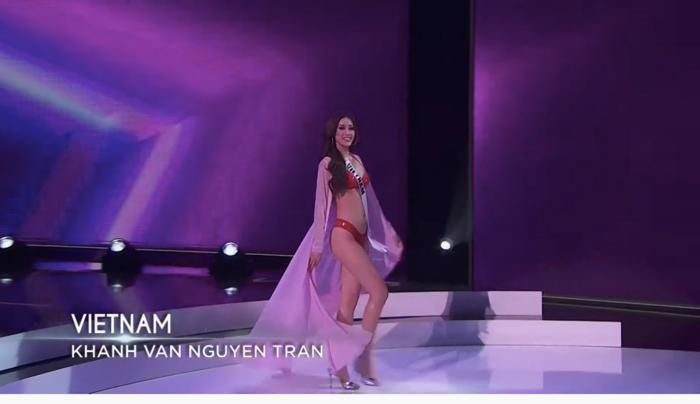 Nhìn lại những khoảnh khắc 'làm nên lịch sử' của Khánh Vân tại đêm Bán kết Miss Universe 2020 - Ảnh 4