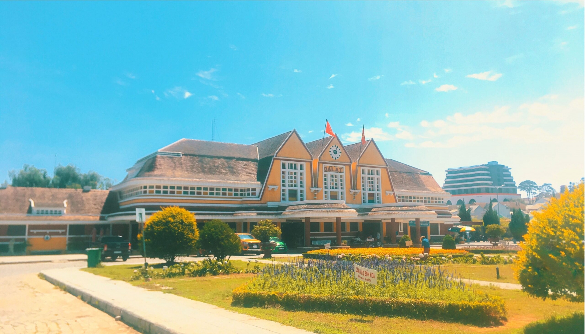 Cách khu du lịch tại Đà Lạt vắng khách do Covid-19. Ảnh: Internet