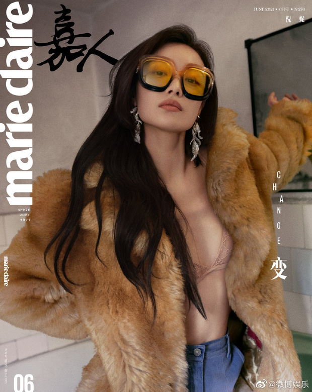 Mỹ nhân xứ Trung đua nhau 'chặt chém' tạp chí tháng 6: Triệu Lệ Dĩnh, Nghê Ni visual tựa nữ thần, Victoria Tống Thiến 'cứng đời' - Ảnh 6 Mỹ nhân xứ Trung đua nhau 'chặt chém' tạp chí tháng 6: Triệu Lệ Dĩnh, Nghê Ni visual tựa nữ thần, Victoria Tống Thiến 'cứng đời' - Ảnh 6