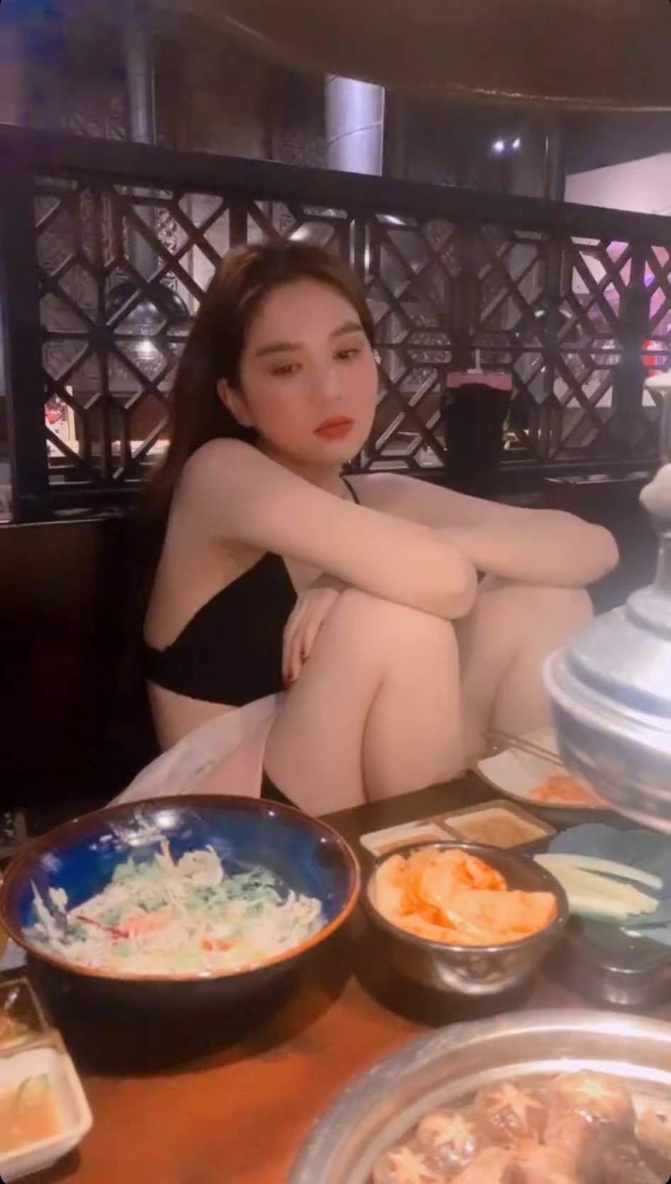 Hình ảnh chân chất này khiến nhiều người thích thú. Ảnh chụp màn hình