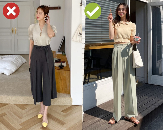 Những lỗi ăn mặc khiến bạn đã lùn lại càng lùn hơn - Ảnh 3 Những lỗi ăn mặc khiến bạn đã lùn lại càng lùn hơn - Ảnh 3