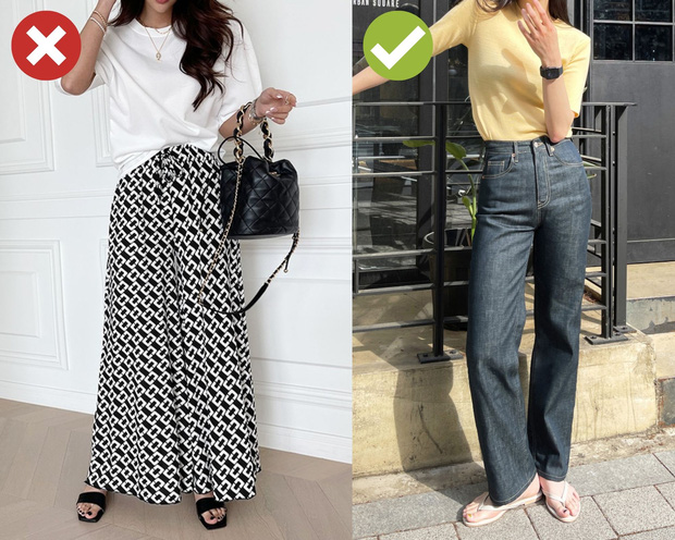 Những lỗi ăn mặc khiến bạn đã lùn lại càng lùn hơn - Ảnh 4 Những lỗi ăn mặc khiến bạn đã lùn lại càng lùn hơn - Ảnh 4