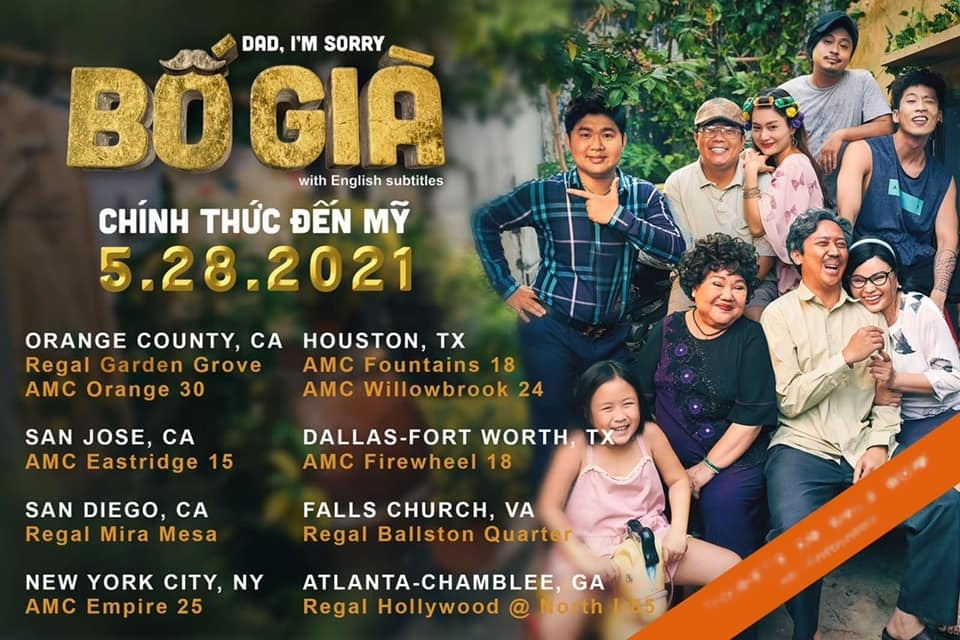 Tác phẩm đến với khán giả quốc tế với tên gọi 'Dad, I'm Sorry'.