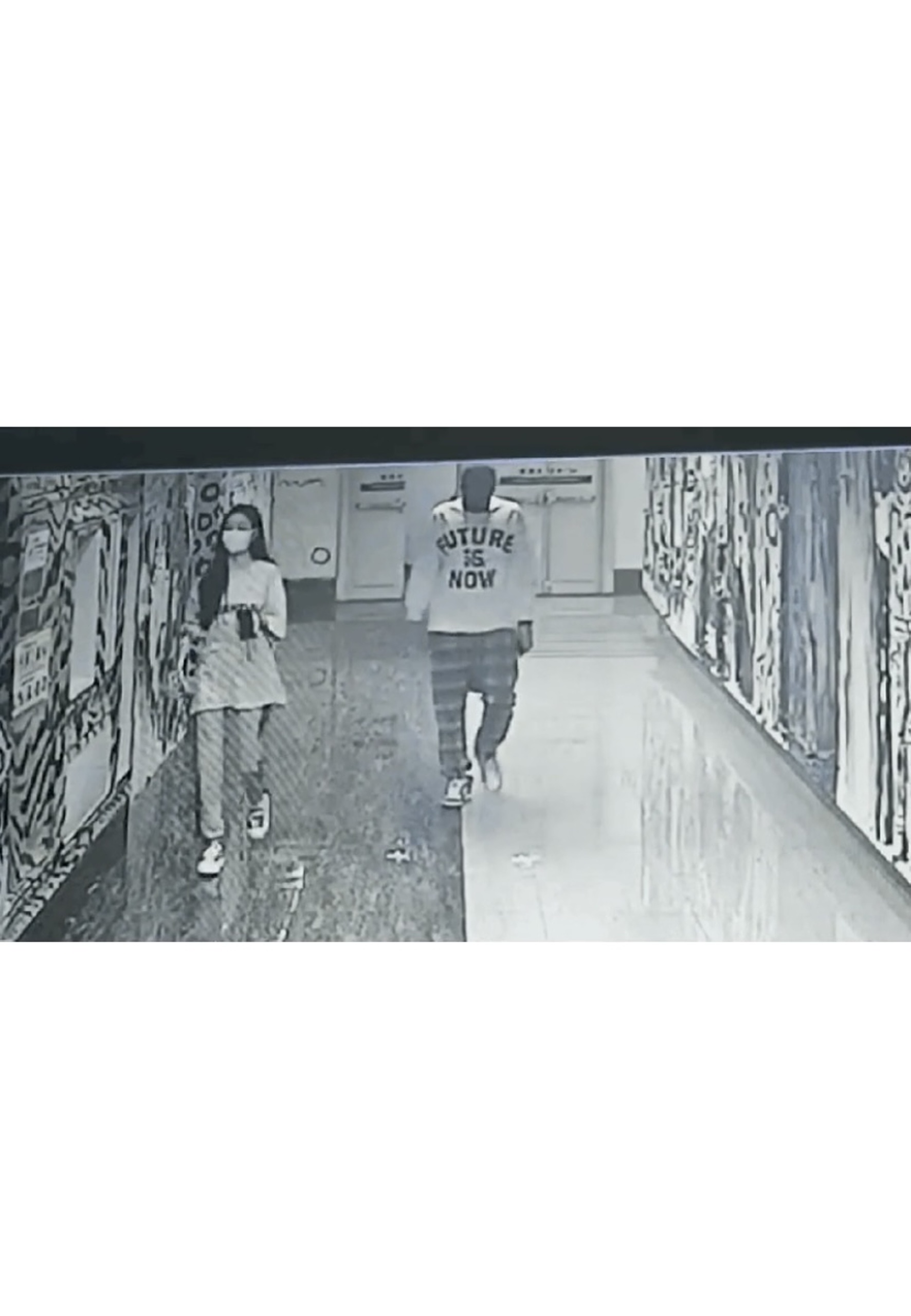 Ngô Diệc Phàm ngụy trang kỹ càng và giữ khoảng cách với bạn gái tin đồn.