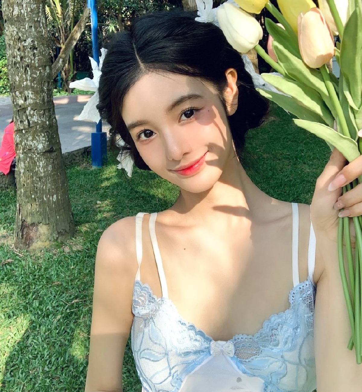 Trần Tử Di, sinh năm 2003, người được cho là nhân vật chính trong buổi hẹn hò tại rạp phim với Ngô Diệc Phàm