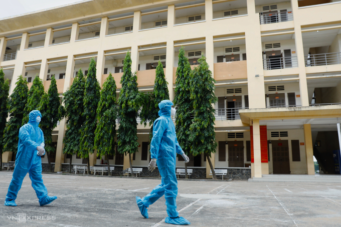 TP Hồ Chí Minh sử dụng 7 ký túc xá làm khu cách ly. Ảnh: Vne TP Hồ Chí Minh sử dụng 7 ký túc xá làm khu cách ly. Ảnh: Vne