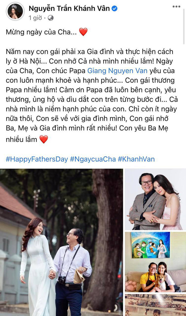 Khánh Vân, Chi Pu, Bằng Kiều và dàn sao Việt gửi lời tri ân đặc biệt vào Ngày của Cha 1