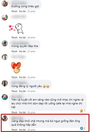Bị chê 'điểm một' mỏng như giấy, Lệ Quyên có màn đáp trả 'khét kẹt' 4 Bị chê 'điểm một' mỏng như giấy, Lệ Quyên có màn đáp trả 'khét kẹt' 4