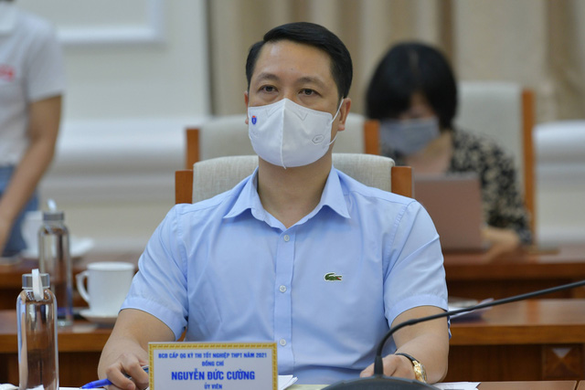 Ông Nguyễn Đức Cường - Chánh Thanh tra Bộ Giáo dục và Đào tạo cho biết, Bộ thành lập 63 đoàn thanh tra công tác chấm thi của các địa phương. Ảnh: VTV Ông Nguyễn Đức Cường - Chánh Thanh tra Bộ Giáo dục và Đào tạo cho biết, Bộ thành lập 63 đoàn thanh tra công tác chấm thi của các địa phương. Ảnh: VTV
