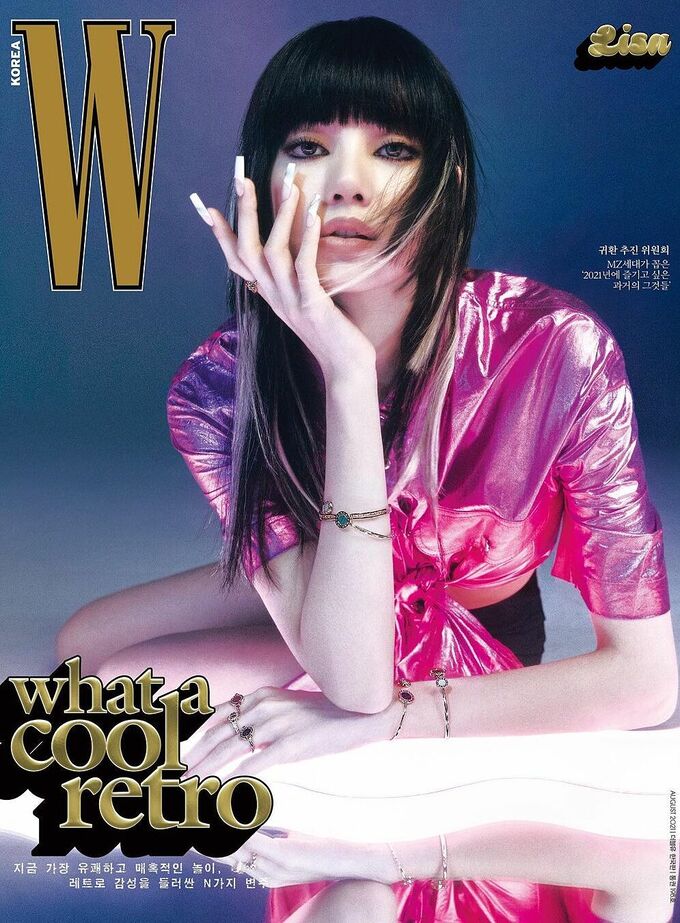 BLACKPINK 'đại chiến' khí chất high fashion trên bìa tạp chí tháng 7,8: Jennie eo óp, Lisa hóa gái Nhật 5