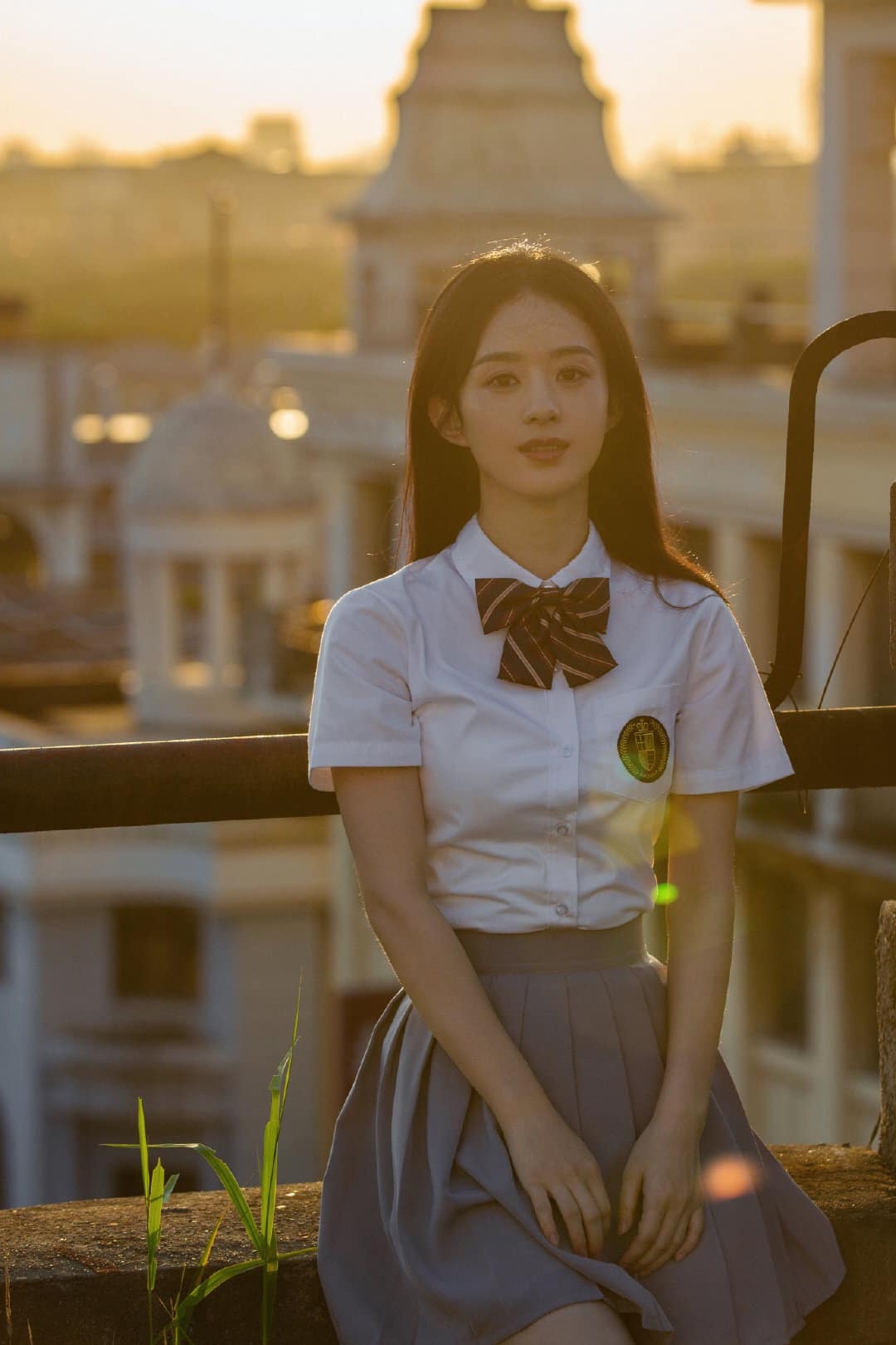 Mỹ nhân Cbiz diện đồng phục học sinh: Dương Mịch như model, Lệ Dĩnh rất thanh xuân vẫn thua trùm cuối - Ảnh 3