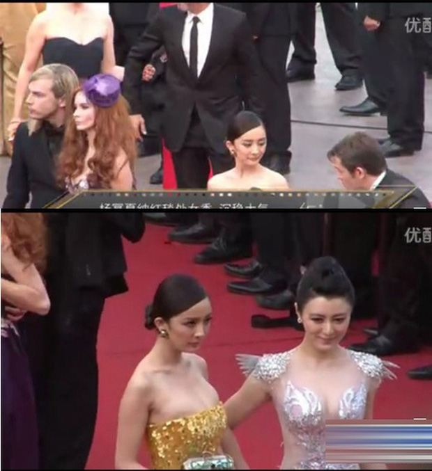 Dương Mịch đã gây tranh cãi khi dơ 'ngón tay hư hỏng'