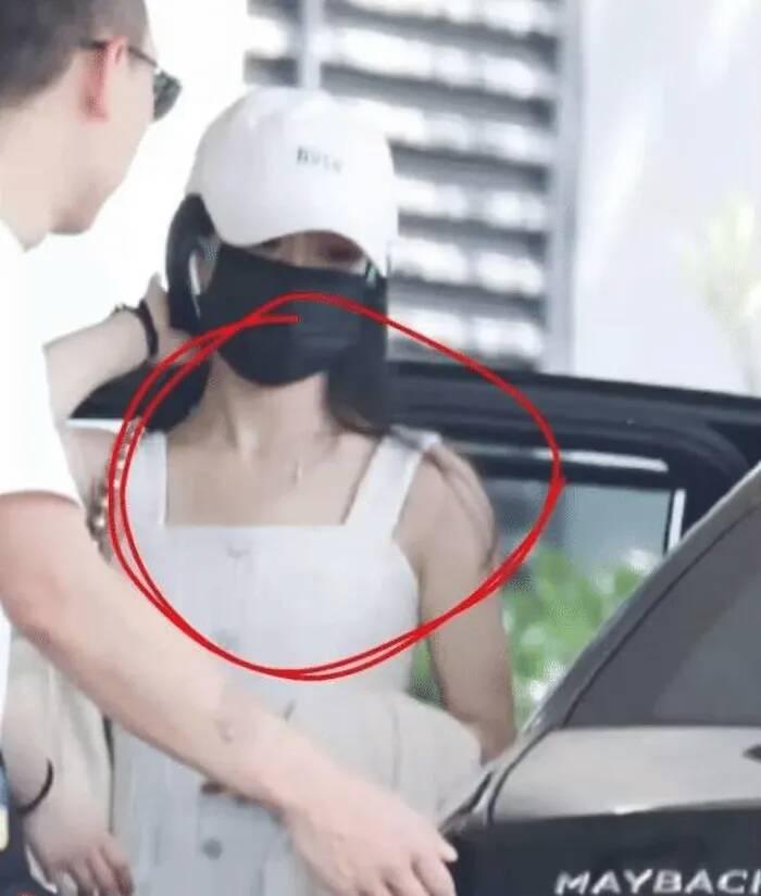 Triệu Lệ Dĩnh đeo dây chuyền này đúng 1 lần lúc ra sân bay Triệu Lệ Dĩnh đeo dây chuyền này đúng 1 lần lúc ra sân bay