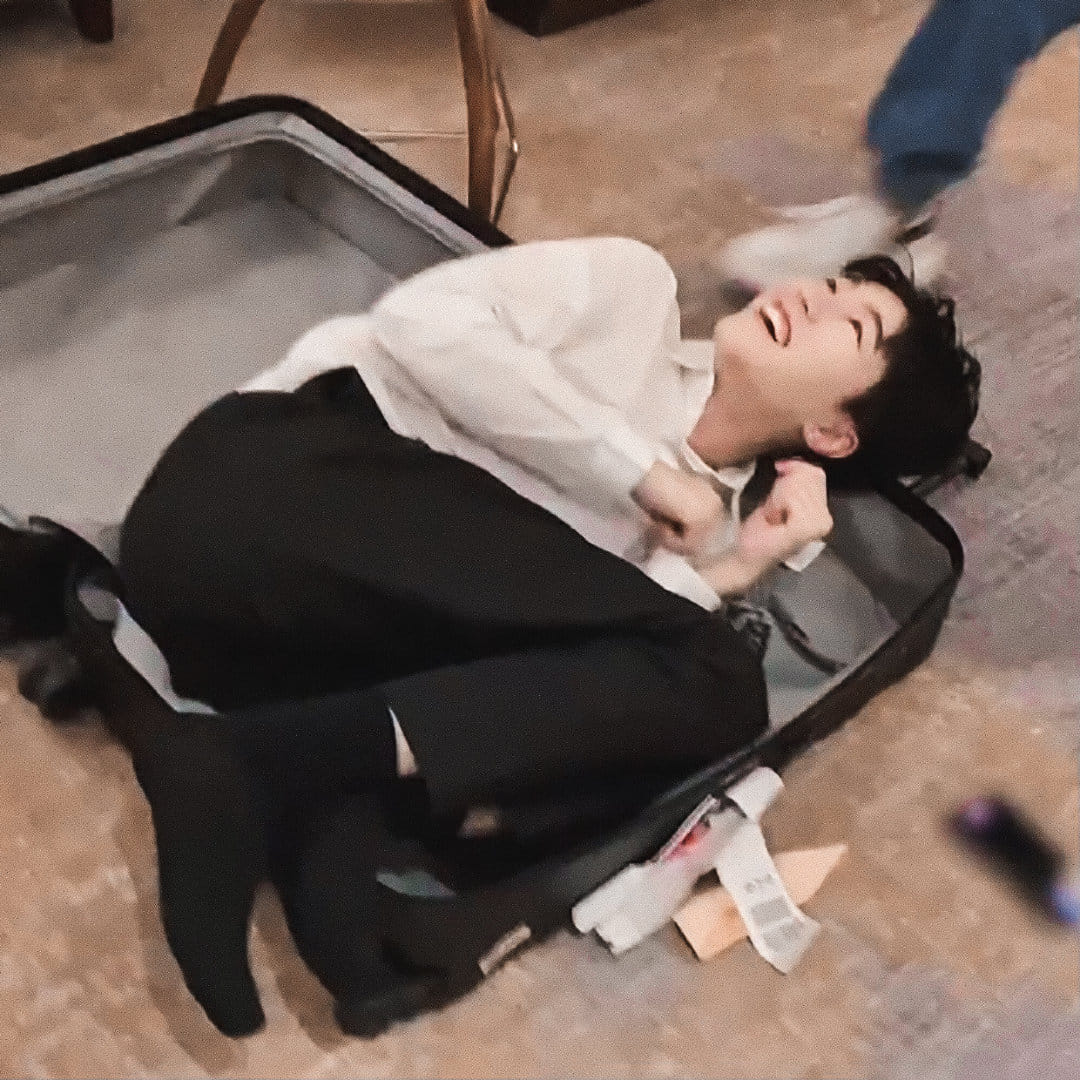 Tối hôm qua Vương Tuấn Khải đã khiến fan hâm mộ một phen cười bò khi chui mình vào trong vali và chơi trò trốn tìm. Đáng ngạc nhiên hơn cả là không một ai phát hiện ra. Nhiều cư dân mạng dành tặng lời khen bởi thân hình của thành viên nhóm TFboys quá dẻo dai