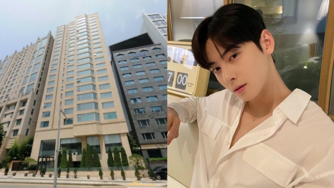 Cha Eun Woo mới đây đã 'tậu' căn penthouse của tòa chung cư cao cấp Ville Polaris. Diện tích 160m2 với 4 phòng ngủ và 3 phòng tắm, view hướng ra cầu bắc qua sông Hàn Cha Eun Woo mới đây đã 'tậu' căn penthouse của tòa chung cư cao cấp Ville Polaris. Diện tích 160m2 với 4 phòng ngủ và 3 phòng tắm, view hướng ra cầu bắc qua sông Hàn