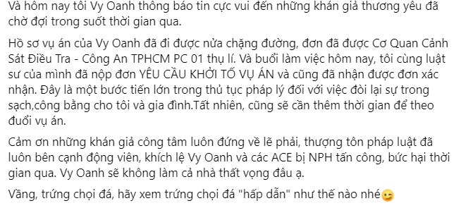 Vy Oanh vừa đệ đơn kiện, người từng bênh vực CEO Đại Nam đã vội 'lật kèo' 3 Vy Oanh vừa đệ đơn kiện, người từng bênh vực CEO Đại Nam đã vội 'lật kèo' 3